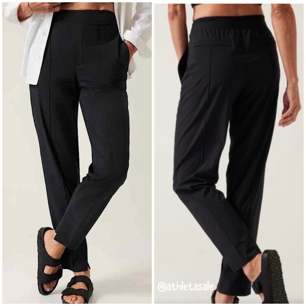 NWT Athleta Brooklyn Heights Slim Pant | Black